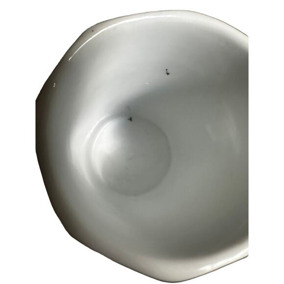 Vintage Yellow & Red Octagon, Floral Paisley Tea, Coffee Cup, Set of 6 (RARE) - Picture 5 of 6